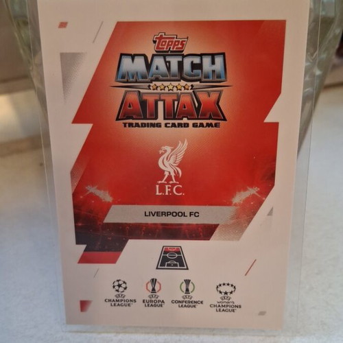 Mo Salah Topps Electrix limited edition card