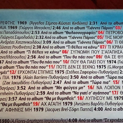 Giannis Parios 35 Chronia CD box set like new, limited edition