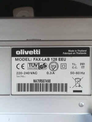 Olivetti Fax Lab 128 used, functional