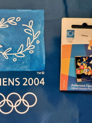 Athens 2004 Olympic lapel pin new, World Children's Day series