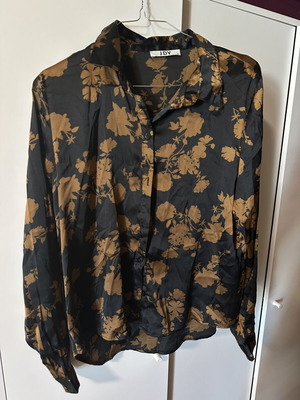Jdy Women's Shirt Size S Like New Black and Brown