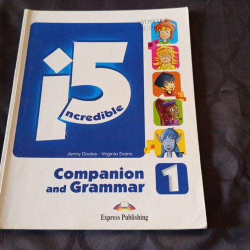 I5 Incredible Companion and Grammar English book unused