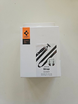 Spigen DA30M Universal Strap 2 σε 1 για τηλέφωνο, μαύρο, καινούργιο