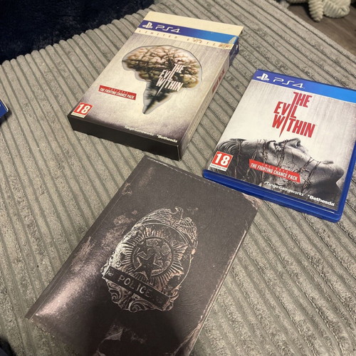 The Evil Within Limited Edition The Fighting Chance Pack for PlayStation 4 like new