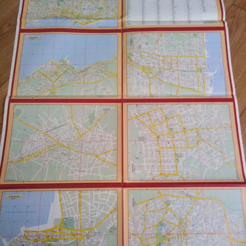 Maps used, pack of 13 from all over Greece