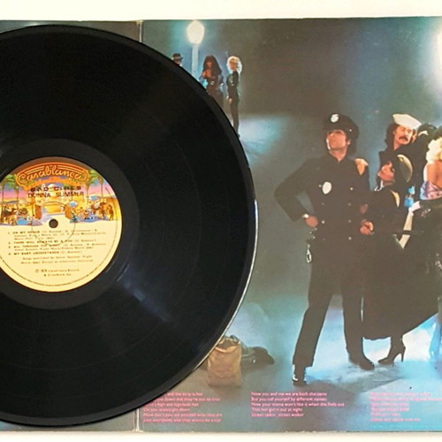 Donna Summer Bad Girls double vinyl record used