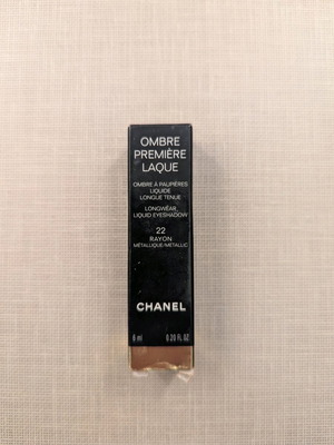 Chanel Ombre Première Laque liquid eyeshadow used, shade 22 Rayon