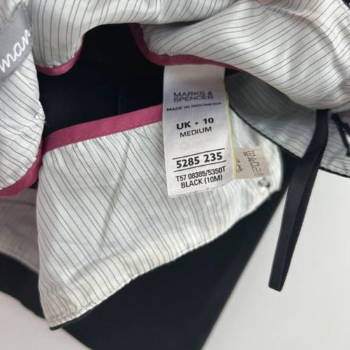 Marks & Spencer Office Pants Black Like New, Size M
