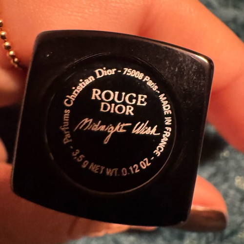 Dior lipstick midnight wish red new 3.5 gr