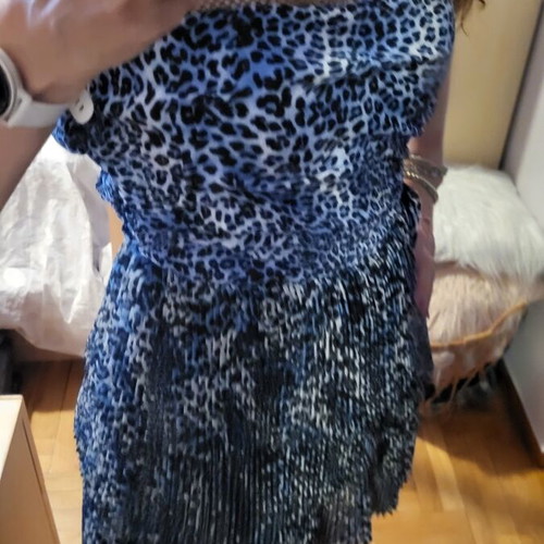 Elisabetta Franchi Mini Dress like new, animal print, size L