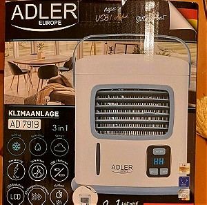 Adler AD-7919 Mini Κλιματιστικό USB / Μπαταρίας 50w Λευκό