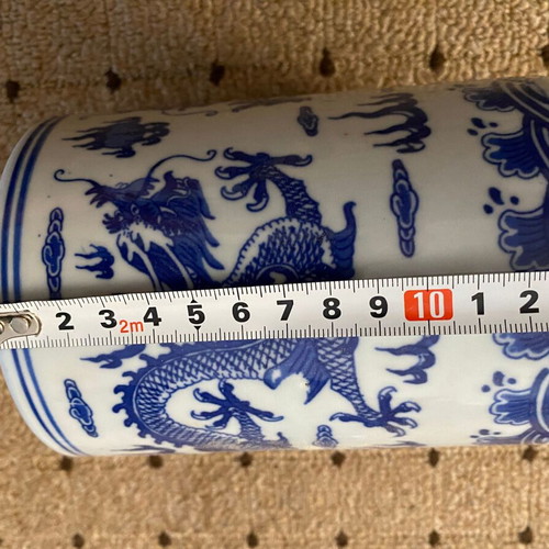 Jingdezhen blue-and-white porcelain set, 6 pieces, new