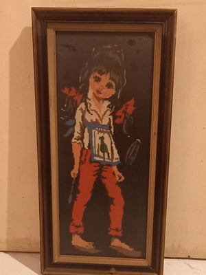 Κάδρο κεντημένο μεταχειρισμένο