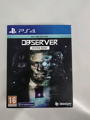 Observer System Redux Day One Edition PS4