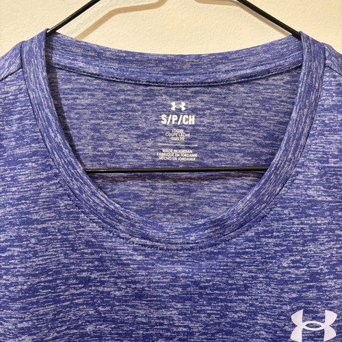 Under Armour sports shirt new, size small, blue