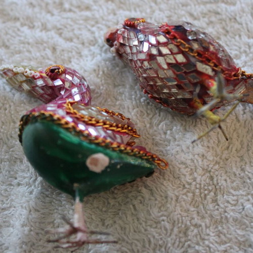 Korean decorative birds new, set of 2 pieces