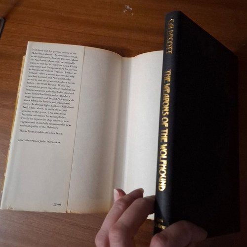 The Weapons of the Wolfhound Moyra Caldecott hardcover book like new