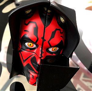 STAR WARS DARTH MAUL RUBIKS CUBE TOY RARE 10 cm height (changed it and couldnt solve it,so up to you
