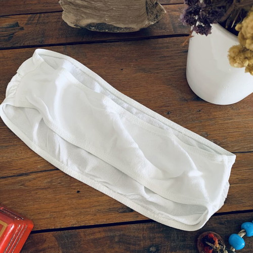 Bandeau top The Line Project like new, white, size M