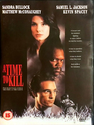 A Time to Kill DVD used thriller crime movie with Sandra Bullock