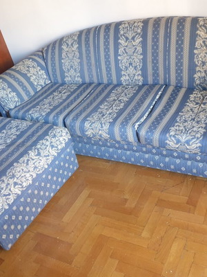 Sofa and ottoman set