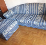 Sofa and ottoman set