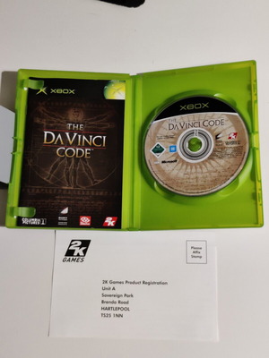 The DaVinci Code Xbox Original like new