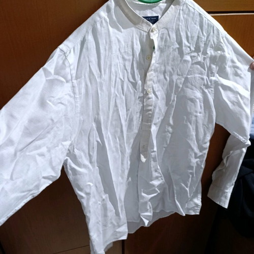 White Zara shirt XXL like new