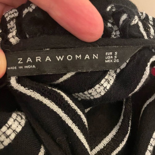 Zara Black and White Dress S Like New