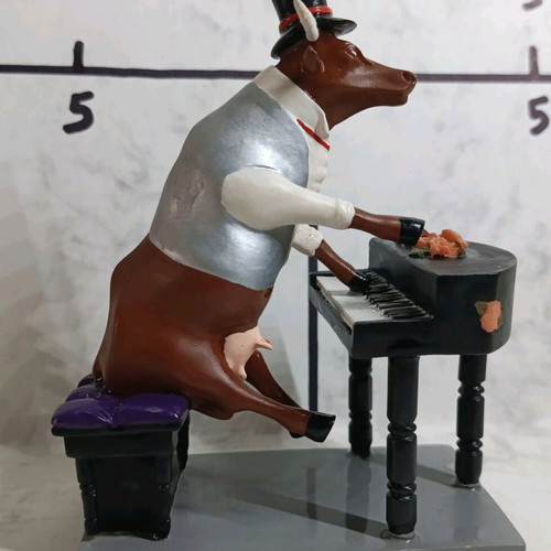 Αγελαδίτσα Mini Moo Piano Cow συλλεκτική σαν καινούργια