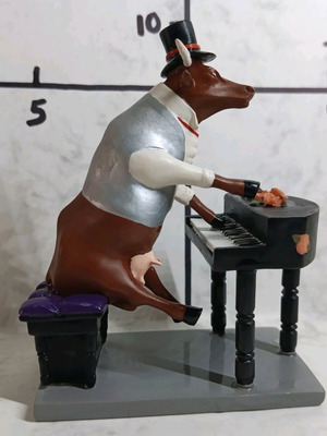 Αγελαδίτσα Mini Moo Piano Cow συλλεκτική σαν καινούργια