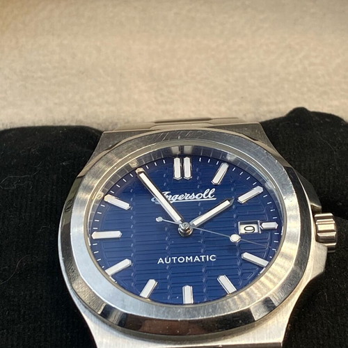 Ingersoll The Catalina Automatic watch like new, blue dial