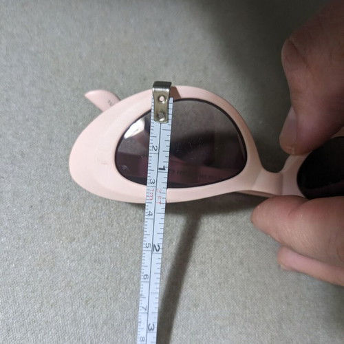 Cateye sunglasses used, girls, pink pastel, Mango brand