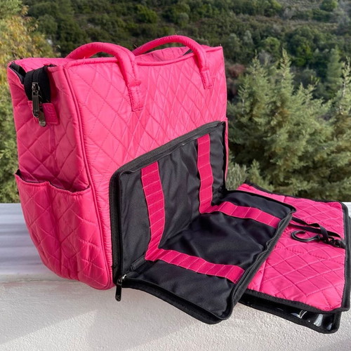 Kiota cosmetic bag pink like new