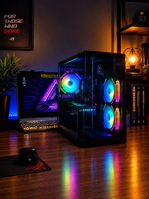Ryzen 7 2700 gaming υπολογιστής με RTX 3060m και 16GB RAM