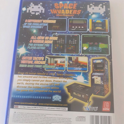 Space Invaders Anniversary PlayStation 2 used