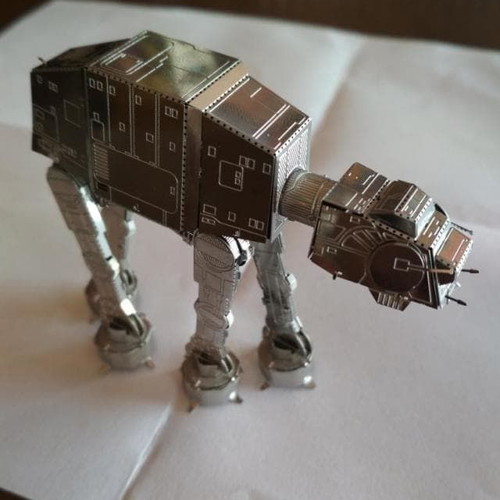 Star Wars AT-AT Imperial Walker 3D metal puzzle Piece Fun