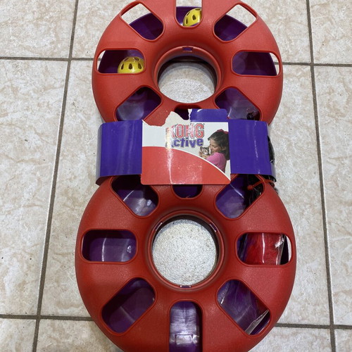 KONG Active Eight Track Interactive Cat Toy new