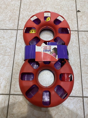 KONG Active Eight Track Interactive Cat Toy new