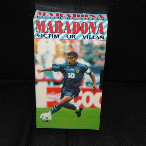 Diego Maradona video cassette used