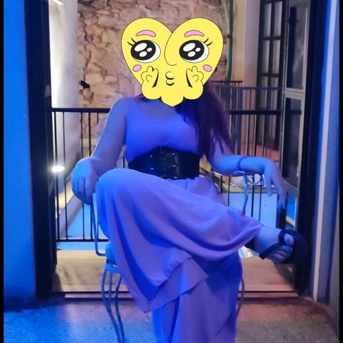 Lilac one-piece jumpsuit with pockets used