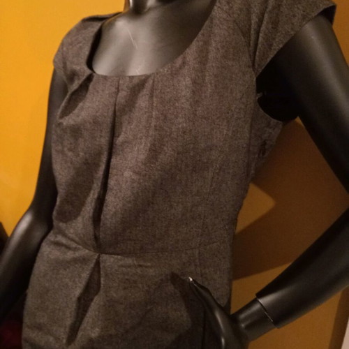 MNG Suit office dress XL new, black and grey