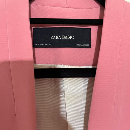 Zara pink blazer used, like new condition, size S