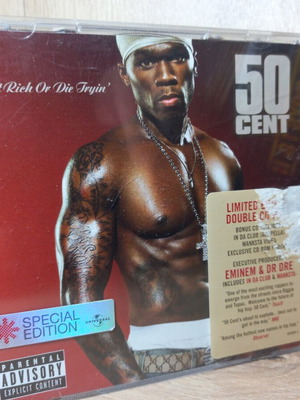 50 Cent Get Rich Or Die Tryin' μουσικό CD άλμπουμ