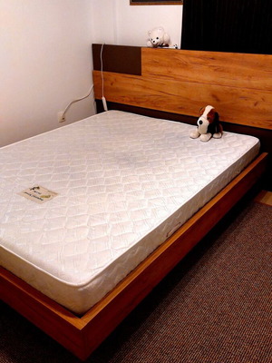 Bed with mattress from Tiniakos, like new