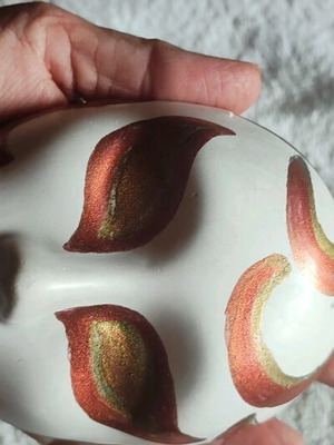Decorative mask hand-painted like new