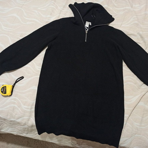 Yas sweater style dress new, black, size Large