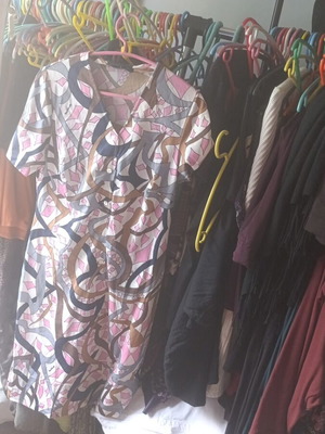 Summer dress medium used, multicolor
