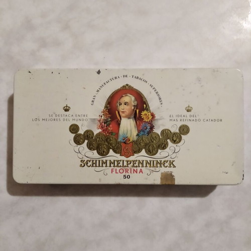 Collectible cigar box used from the 1970s