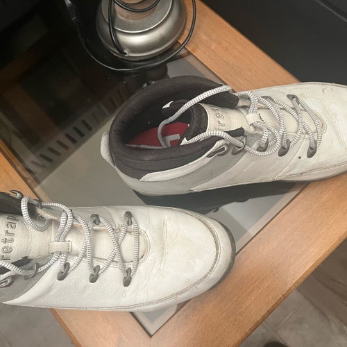 Firetrap men's boots used, size 44, white and grey